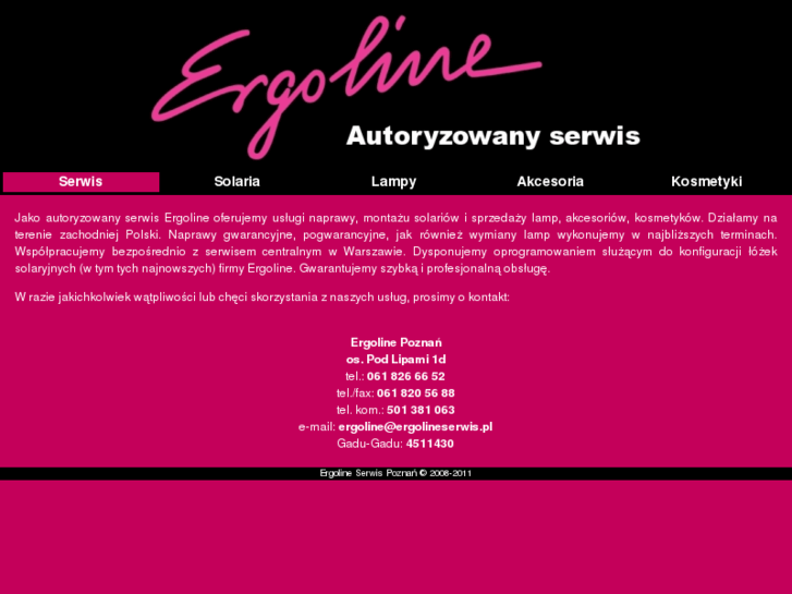 www.ergolineserwis.pl