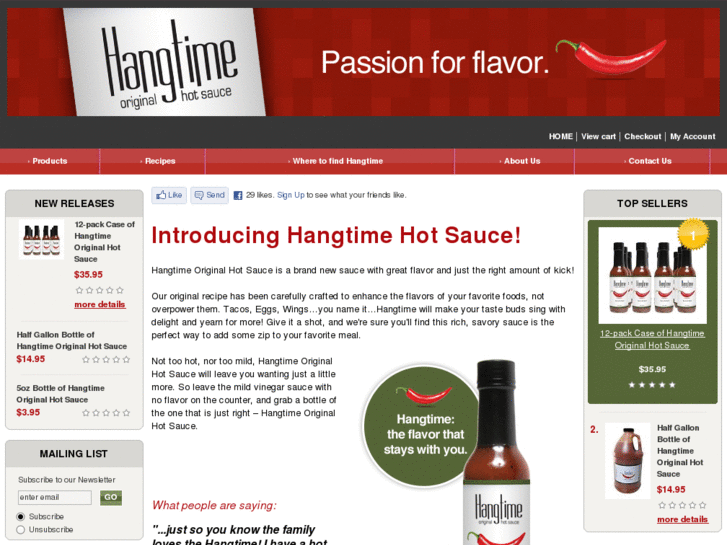 www.hangtimehotsauce.com