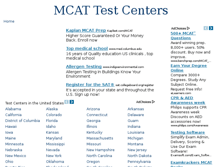 www.mcat-test-centers.com