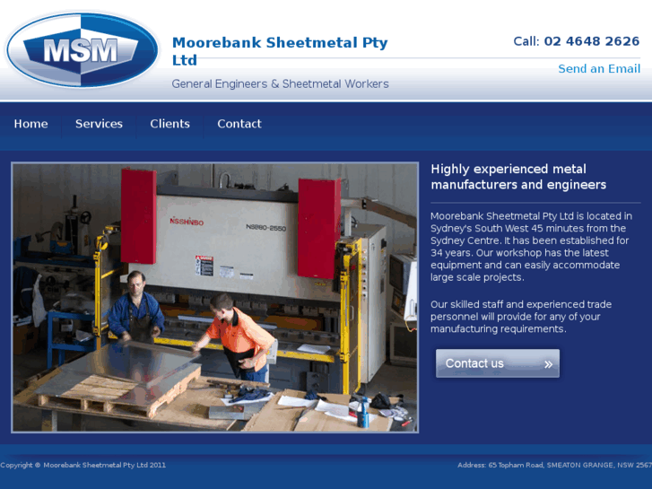 www.moorebanksheetmetal.com