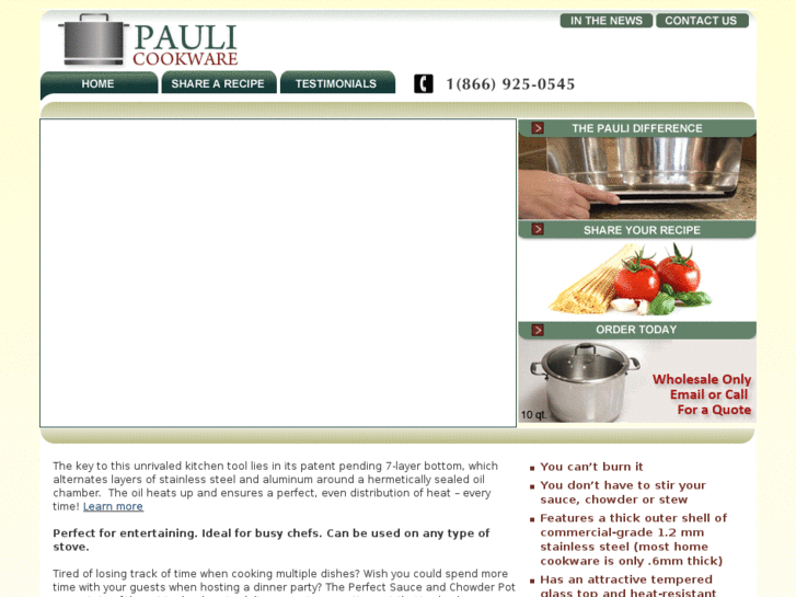 www.pauliecookware.net