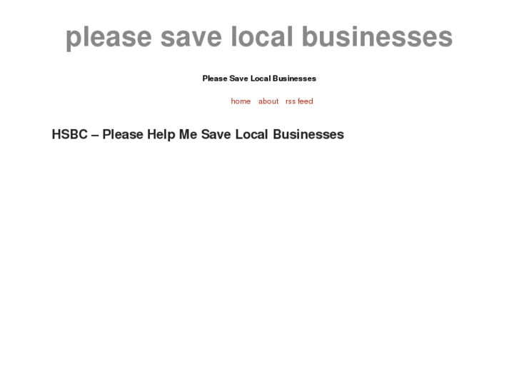 www.pleasesavelocalbusinesses.com