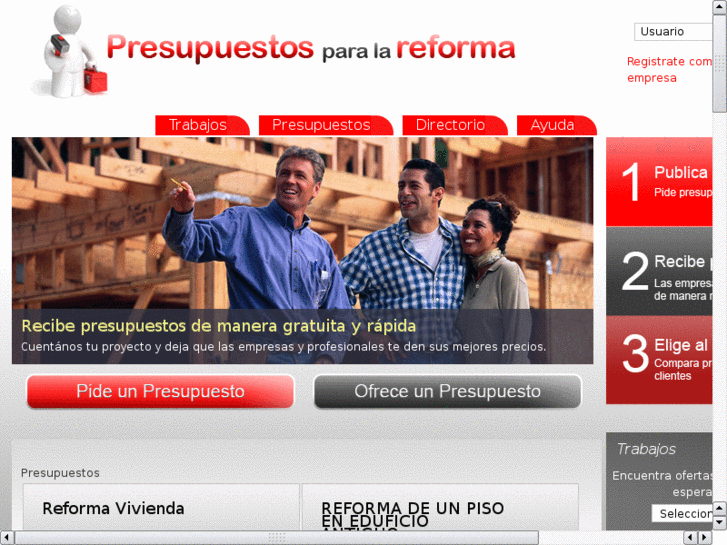 www.presupuestosparalareforma.com