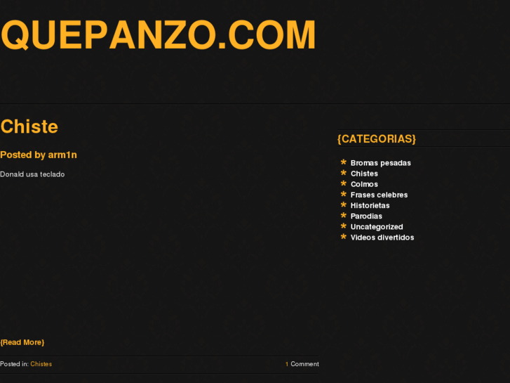 www.quepanzo.com