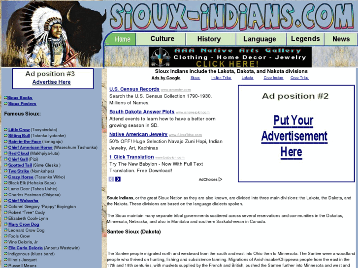 www.sioux-indians.com