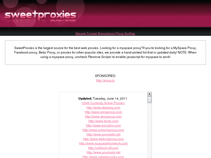 www.sweetproxies.com