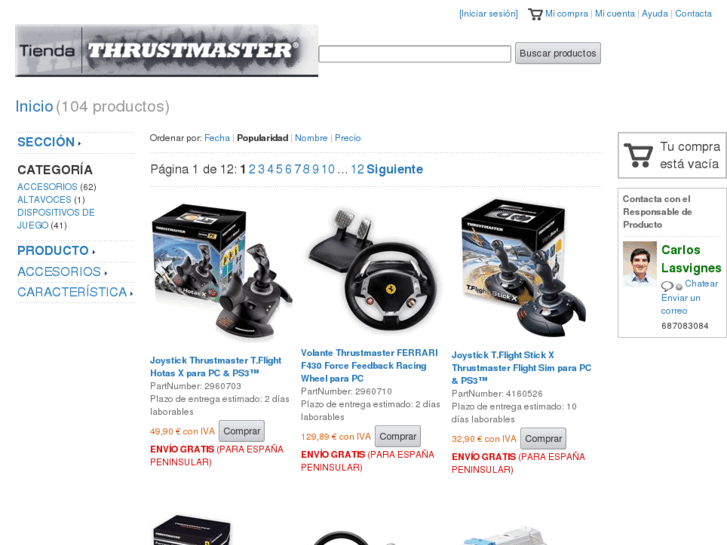 www.tiendathrustmaster.es