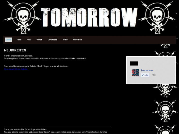 www.tomorrowtheband.com