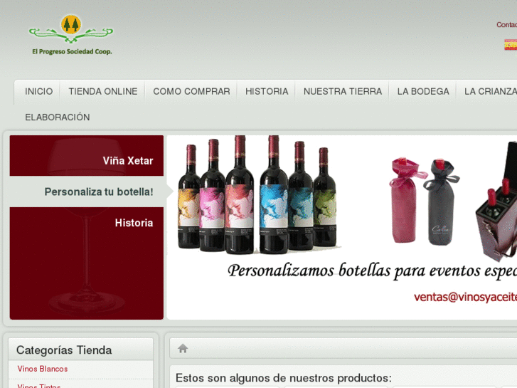 www.vinosyaceiteselprogeso.com