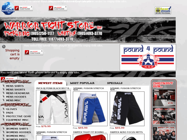 www.warriorfightstore.com