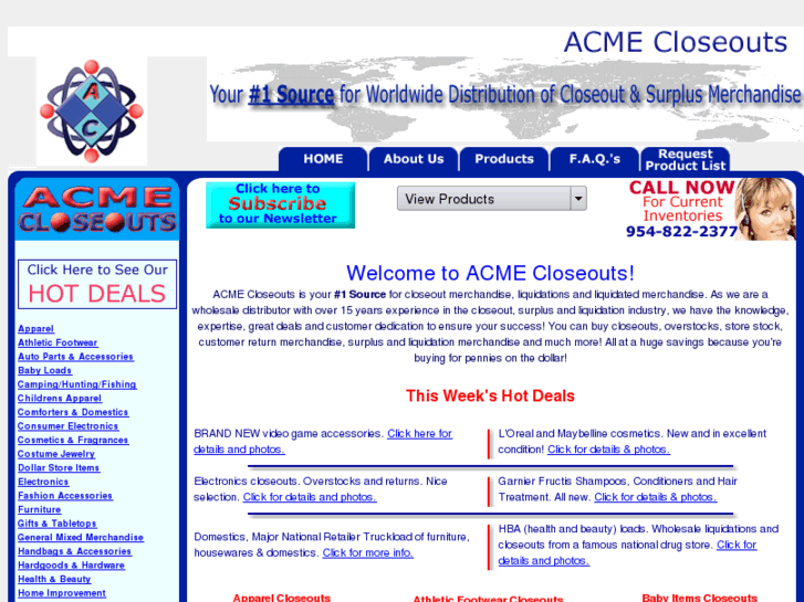 www.acmecloseouts.com