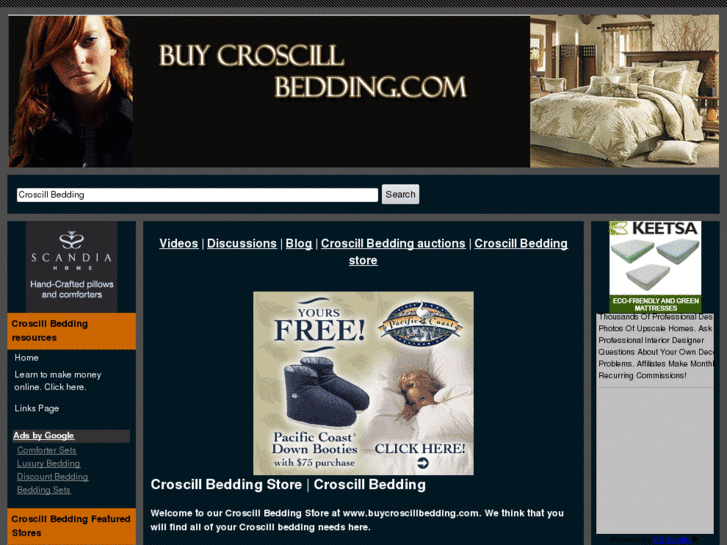 www.buycroscillbedding.com