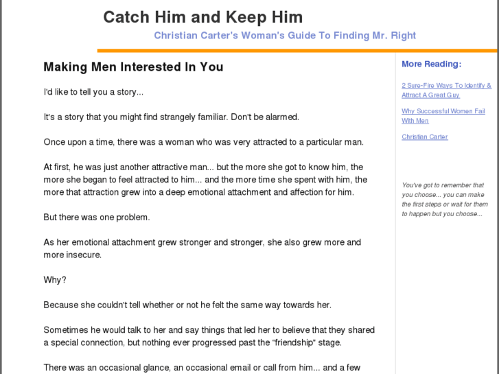 www.catchhimandkeephim.ca