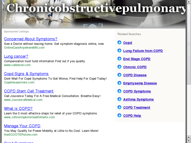 www.chronicobstructivepulmonarydisease.org