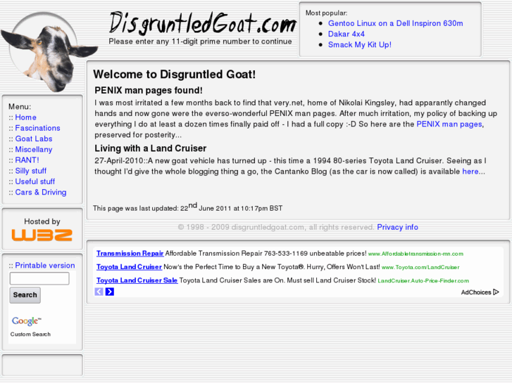 www.disgruntledgoat.com