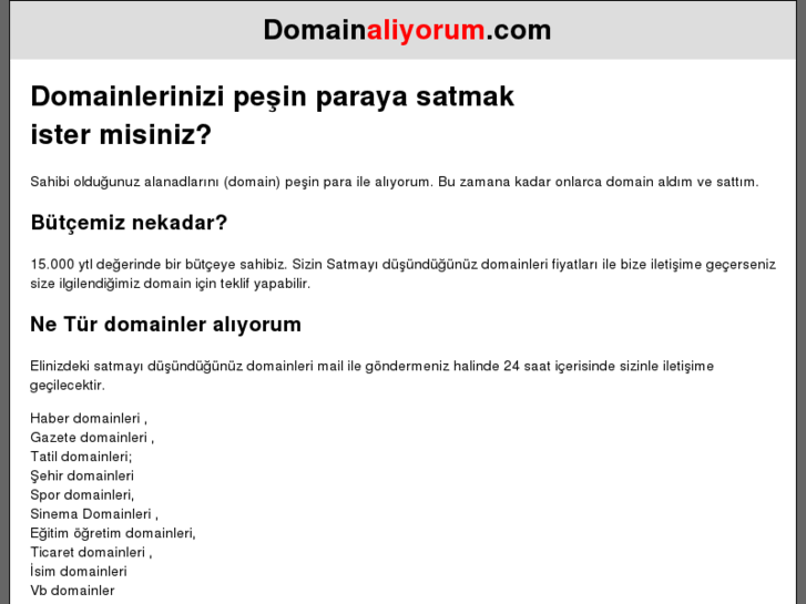 www.domainaliyorum.com