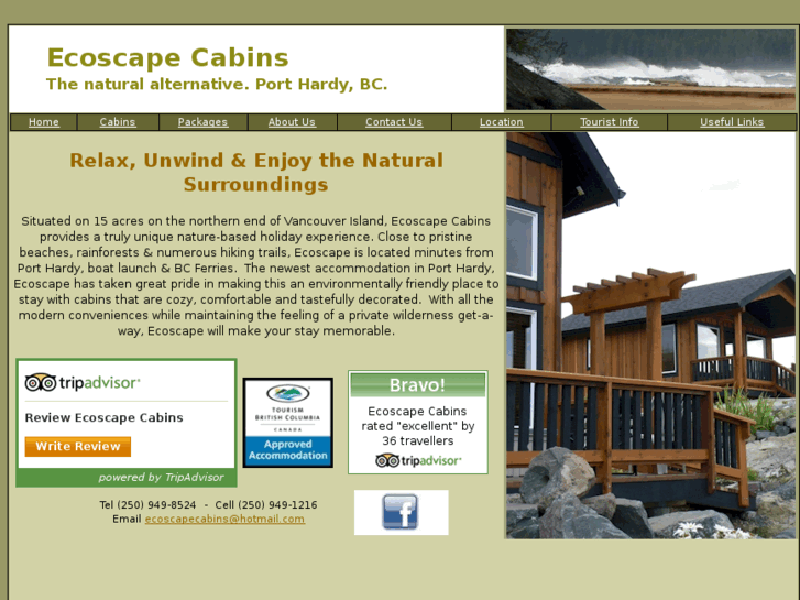 www.ecoscapecabins.com