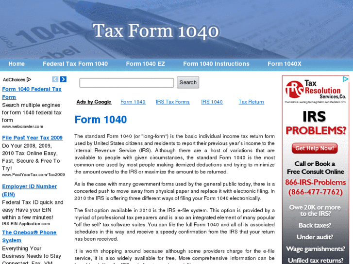 www.form1040.net