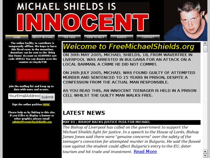 www.freemichaelshields.com