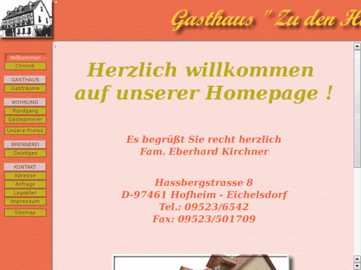 www.gasthaus-kirchner-fewo.info