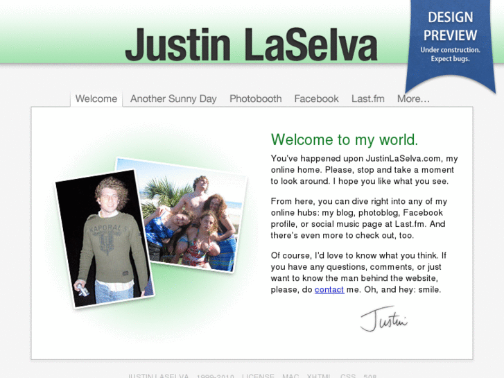 www.justinlaselva.com