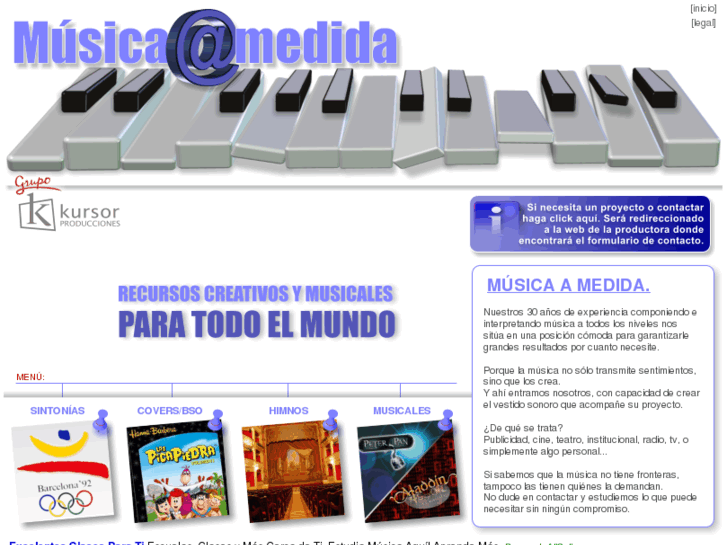 www.musicaamedida.es