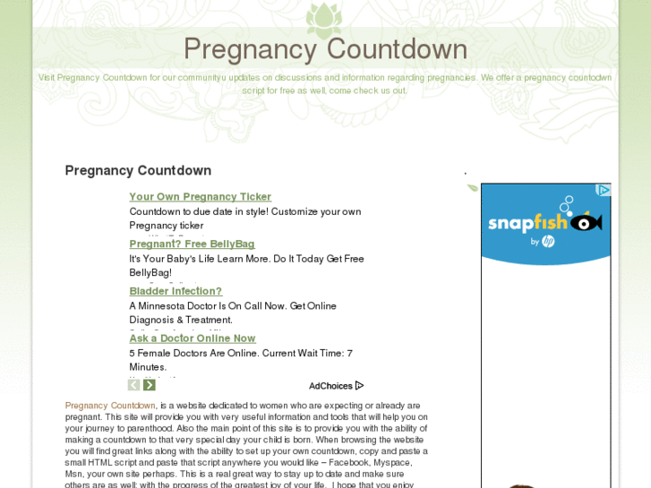 www.pregnancycountdown.net