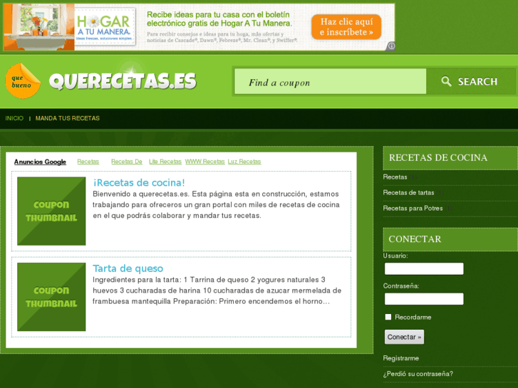 www.querecetas.es