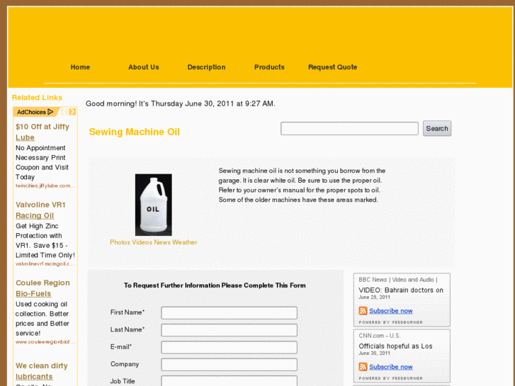 www.sewingmachineoil.com