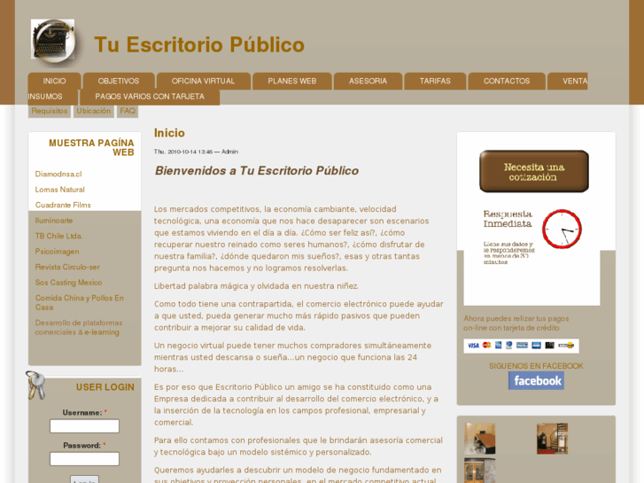 www.tuescritoriopublico.com