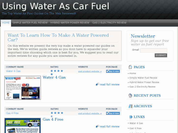 www.usingwaterascarfuel.com