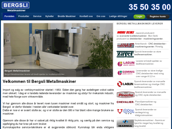 www.bergslimetallmaskiner.no