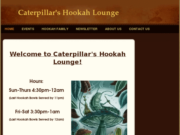 www.caterpillarshookahlounge.com