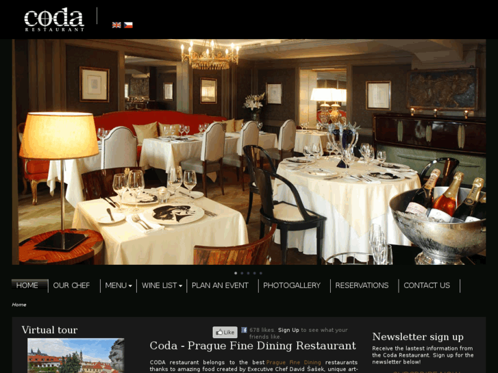 www.codarestaurant.cz