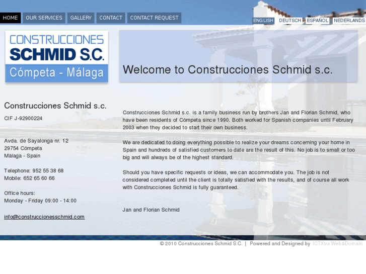 www.construccionesschmid.com