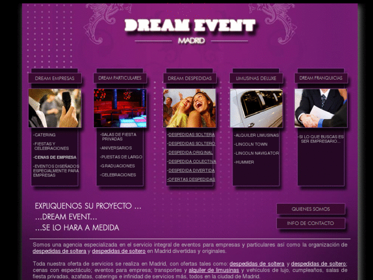 www.dreamevent-madrid.es