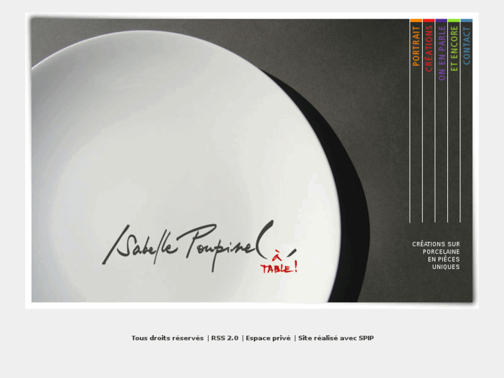 www.isabellepoupinel-atable.com