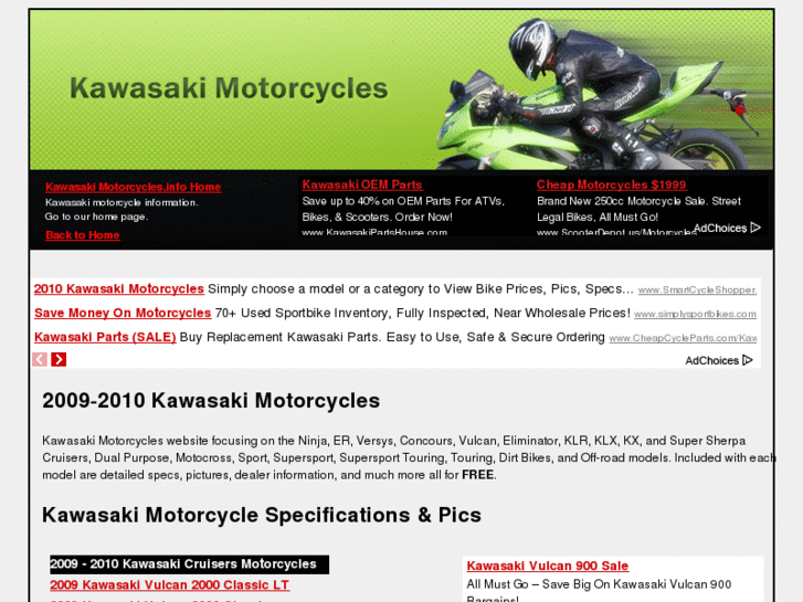 www.kawasakimotorcycles.info