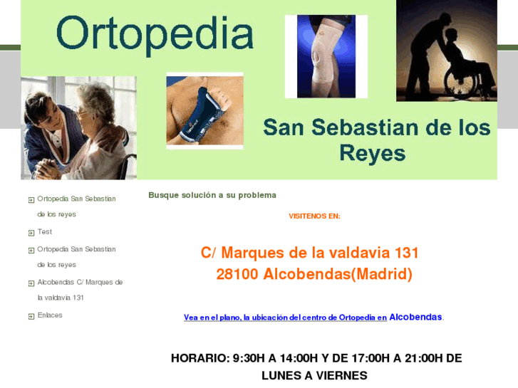 www.ortopediasansebastiandelosreyes.es