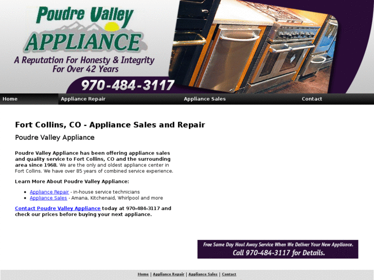 www.poudrevalleyappliance.com