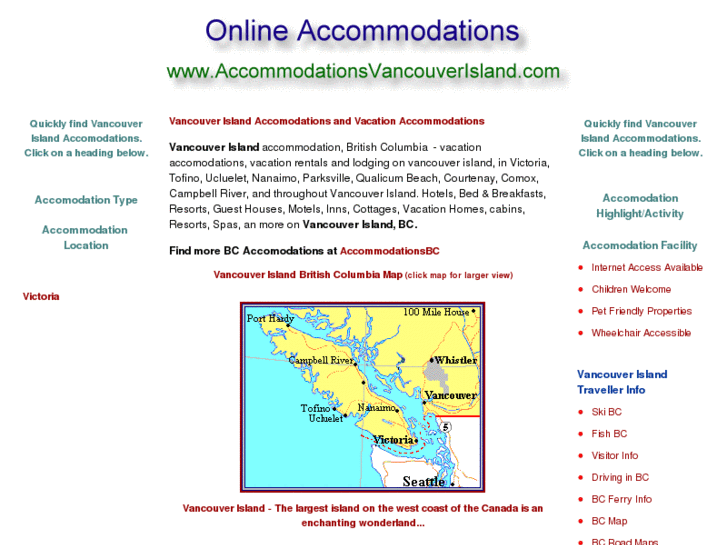 www.accommodationsvancouverisland.com