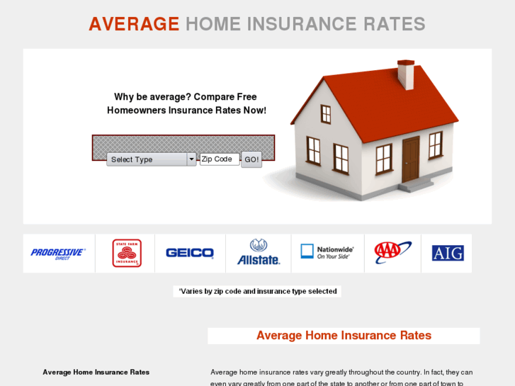 www.averagehomeinsurancerates.com