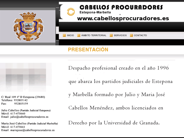 www.cabellosprocuradores.es