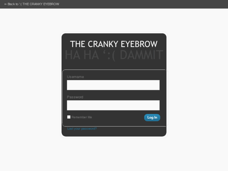 www.crankyeyebrow.com