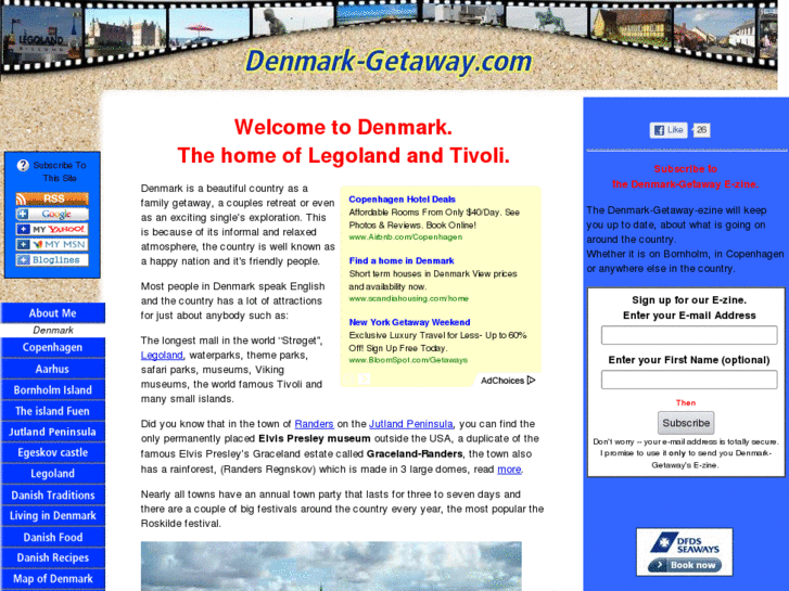 www.denmark-getaway.com