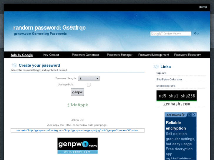 www.genpw.com