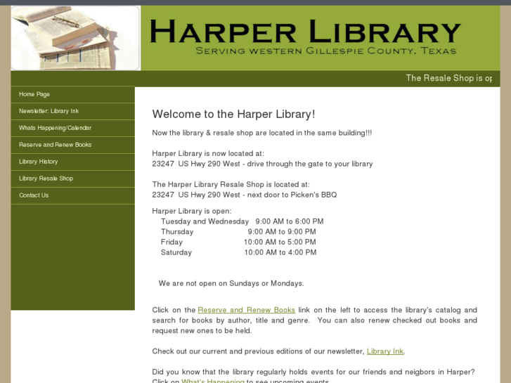 www.harpertxlibrary.org