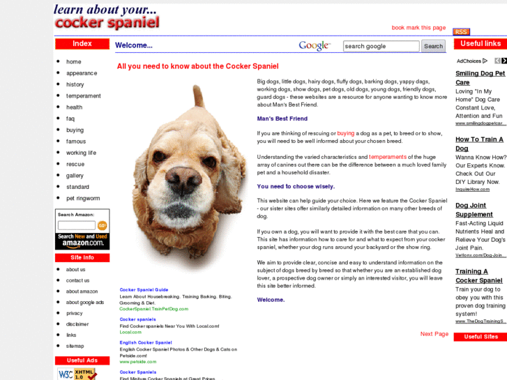 www.learnaboutyourcockerspaniel.com