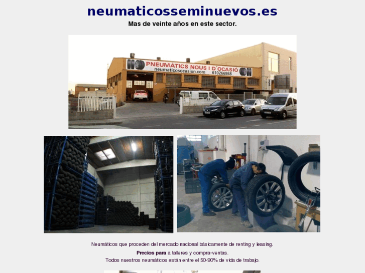 www.neumaticosseminuevos.es