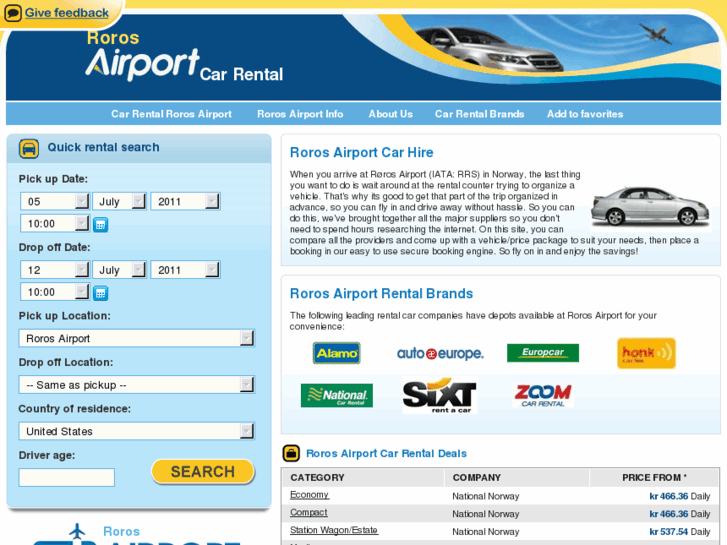 www.rorosairportcarhire.com